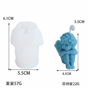 MOLDE PARA VELA ANGEL G10