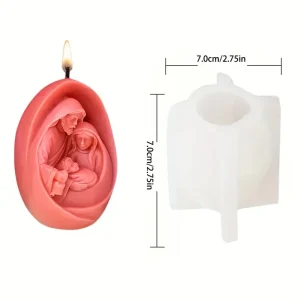 MOLDE PESEBRE P/ PARA VELAS