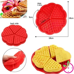 MOLDE WAFLES-4 CAVIDADES