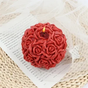 MOLDE PARA VELA ROSAS CILINDRO-5MM