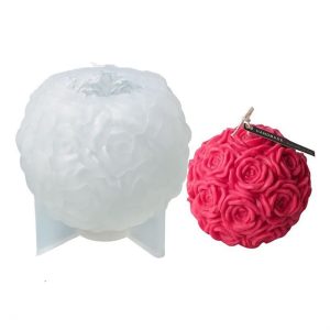 MOLDE PARA VELA ROSAS CILINDRO-7MM
