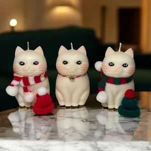 MOLDE MINI GATITO-RESINA,VELA,JABÓN,YESO